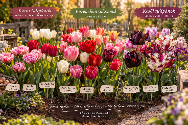Tulipánok virágzási ideje – Így lehet hetekig virágzó tulipános kerted